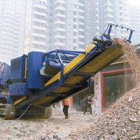 移動式破碎機處理建筑垃圾需企業共同合作，形成完整產業鏈