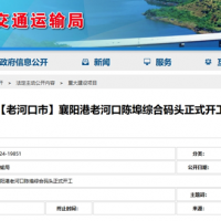新建4個1000噸級泊位！湖北又一綜合碼頭開工